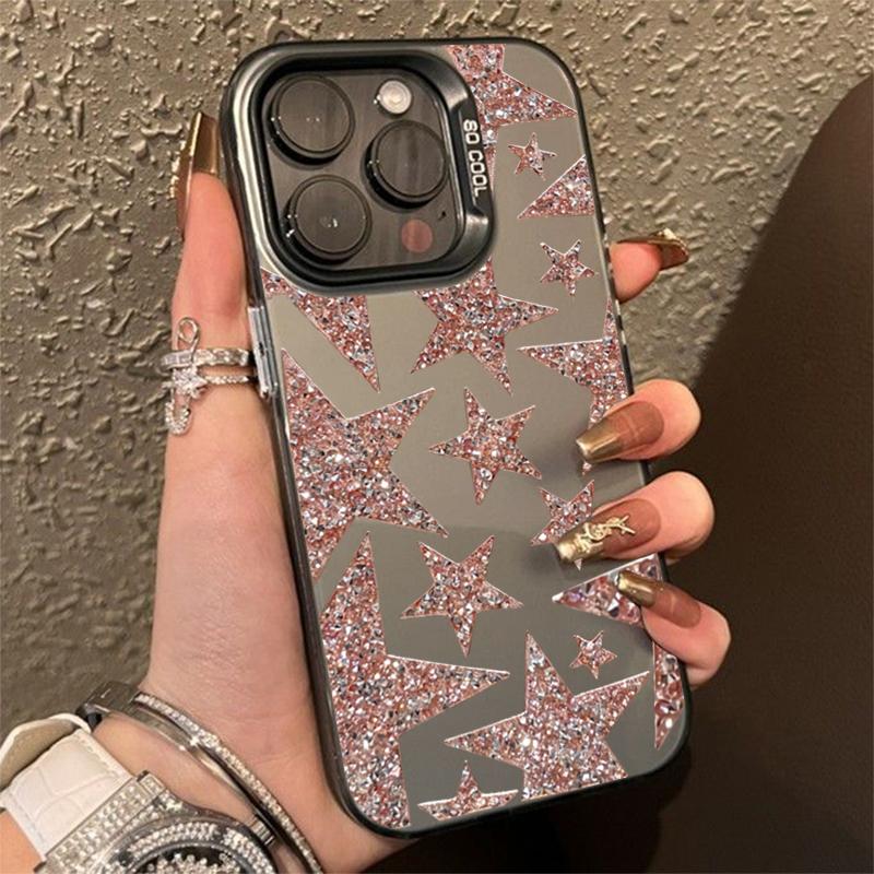 For Samsung A56 5G Case Small Star Design TPU Basic Case for Galaxy A15 A35 A54 A34 A53 S25 S24 Ultra S23 FE S22 Plus S21 Cover