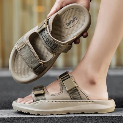 Neuankömmling Herren Hausschuhe Leichtgewichtige Walking Halbschuhe Bequeme Herren Freizeit Halb-Pantoletten Rutschfest Outdoor Männliche Coole Sandalen