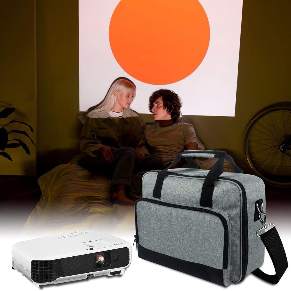 Business Style Projector Storage Bag Portable Projector Protect Case Electronic Equipment Storage