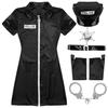 Womens Police Costume Cosplay Dirty Cop Uniform Officer Outfits Lingerie Sets