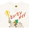 HUMAN MADE T-Shirts Unisex White Crew Neck Moderate XX26TE003