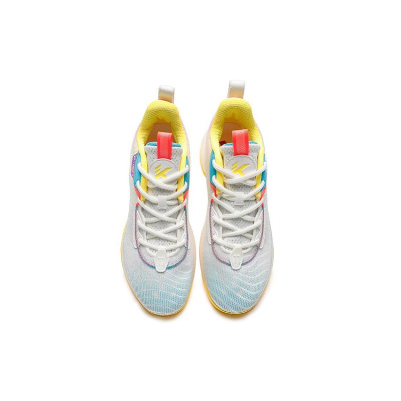 ANTA Light Cavalry 7 'White Yellow Blue' Sneakers 112221606-4