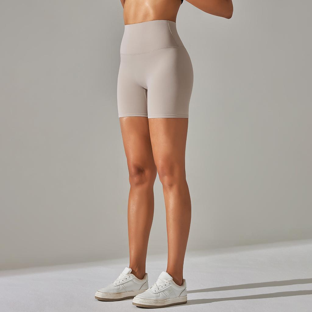 Align Damen-Yoga-Shorts mit hohem Bund – butterweich und federleicht! Ideal zum Laufen, Radfahren und für Fitness. 31 Farben.