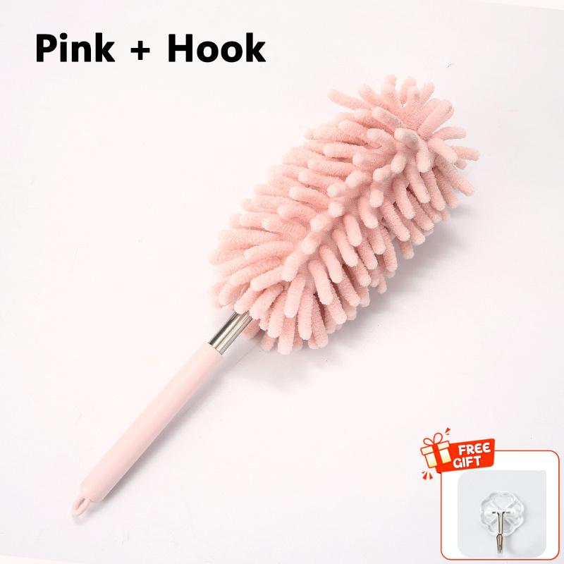 

Multifunction Telescopic Lengthen Duster Home and Auto Interior Cleaning Stainless Removal Steel Dust Brush Ceiling Clean