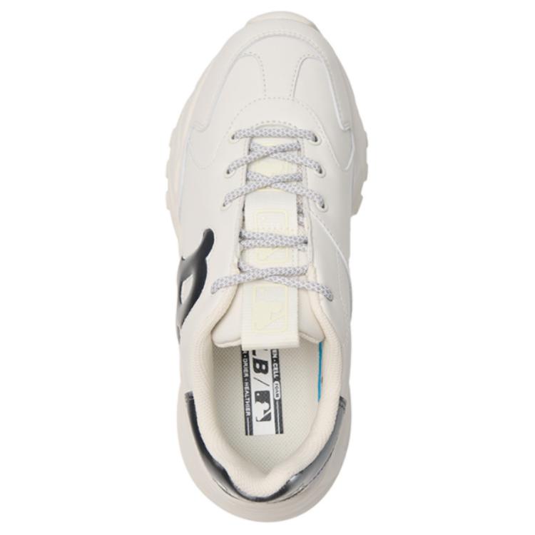 New MLB Big Ball Chunky Boston Red Sox Team Cushioning, Wear Resistant Low Top Chunky Sneakers Unisex Ecru 3ASHBWL4N-43WHS