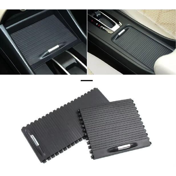 Cup Holder Roller Blind Cover 77750‑T4N‑H51ZA 83408‑T4N‑H01ZA For Honda Jade FR1 Center Console Slide Shutter Auto Accessory