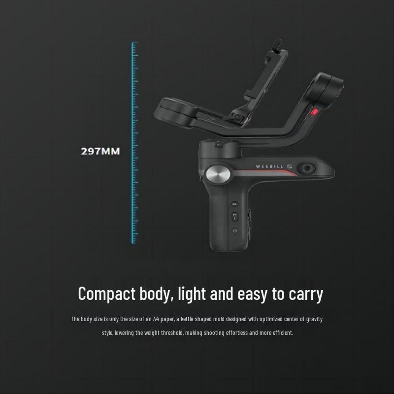 Zhiyun Weebill S Handheld Gimbal Stabilizer for DSLR & Mirrorless Cameras
