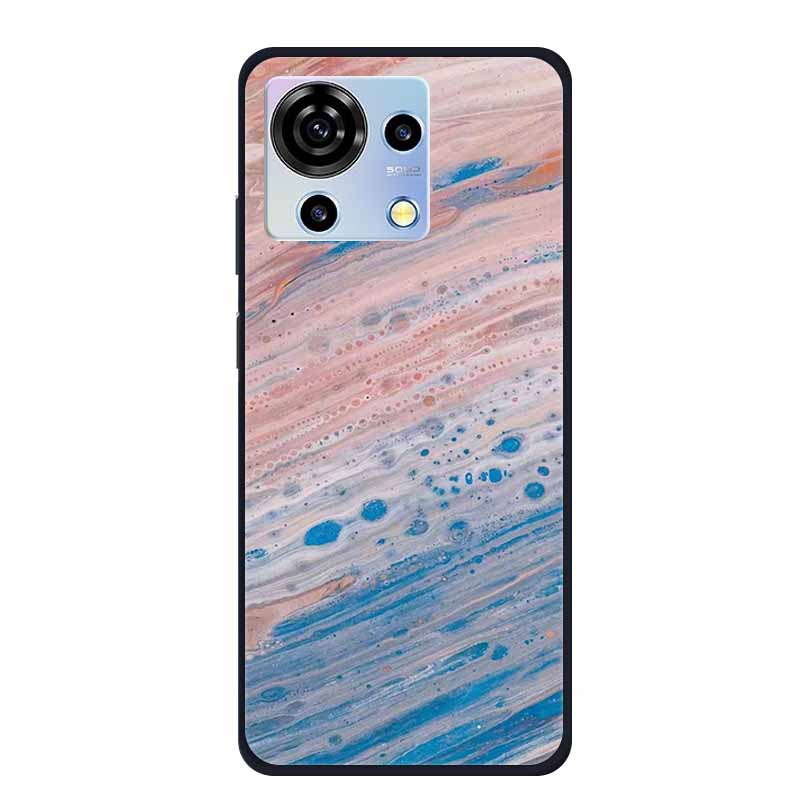 Phone Case For ZTE Blade V50 Vita Marble TPU Soft Silicone Cover for ZTE BladeV50 Vita V50Vita Cases Mica Painted Colorful Para