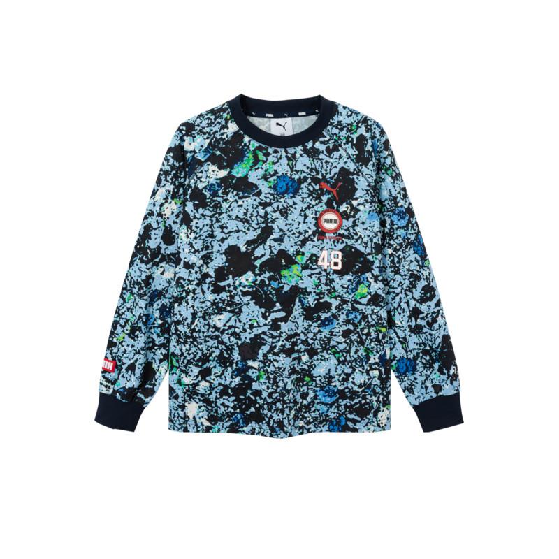 PUMA Kids T Shirts Crew Neck 353126100103-00389 120