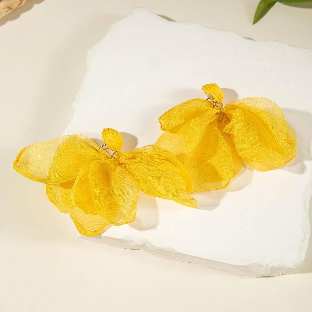 Cross Border Fashion Summer Atmosphere Beauty Pendant Earrings for Ladies, Lively and Cute Dopamine Style Earrings, Seaside Vacation Earrings
