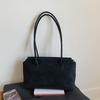 Suede Bag Women's Large-capacity New Autumn and Winter Casual Shoulder Underarm Bag Commuter Tote Bag