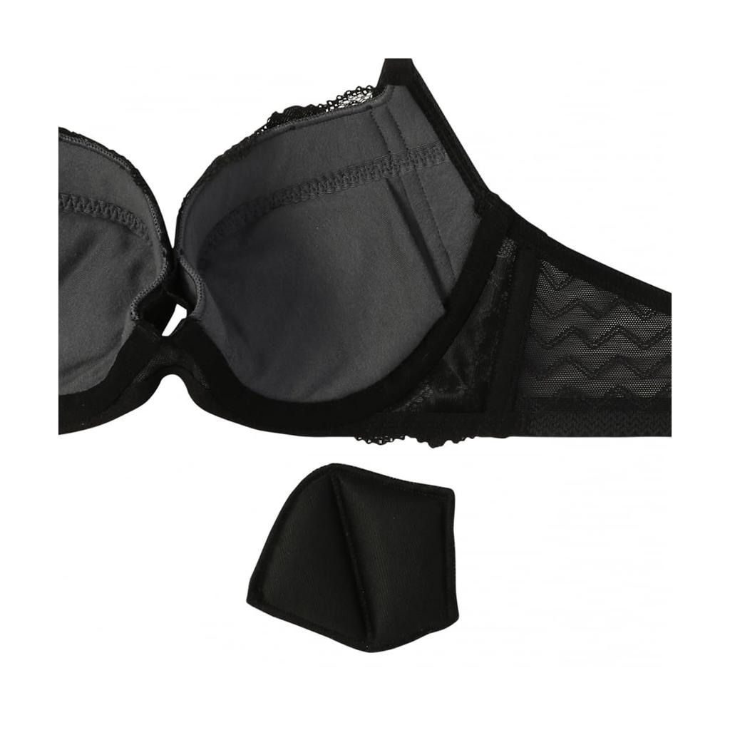 AMOSTYLE Bra Panty Swinging 00YN C70M Size Push-Up & Set, Bouquet, (Wine),