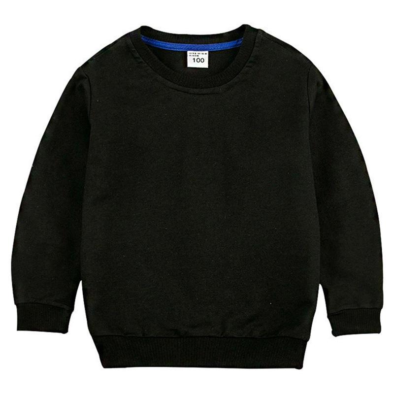 Spring Baby Girls Boys Sweatshirts Kids O-Neck Cotton Pullover Shirts Children Casual Loose Bottoming Tops Clothes