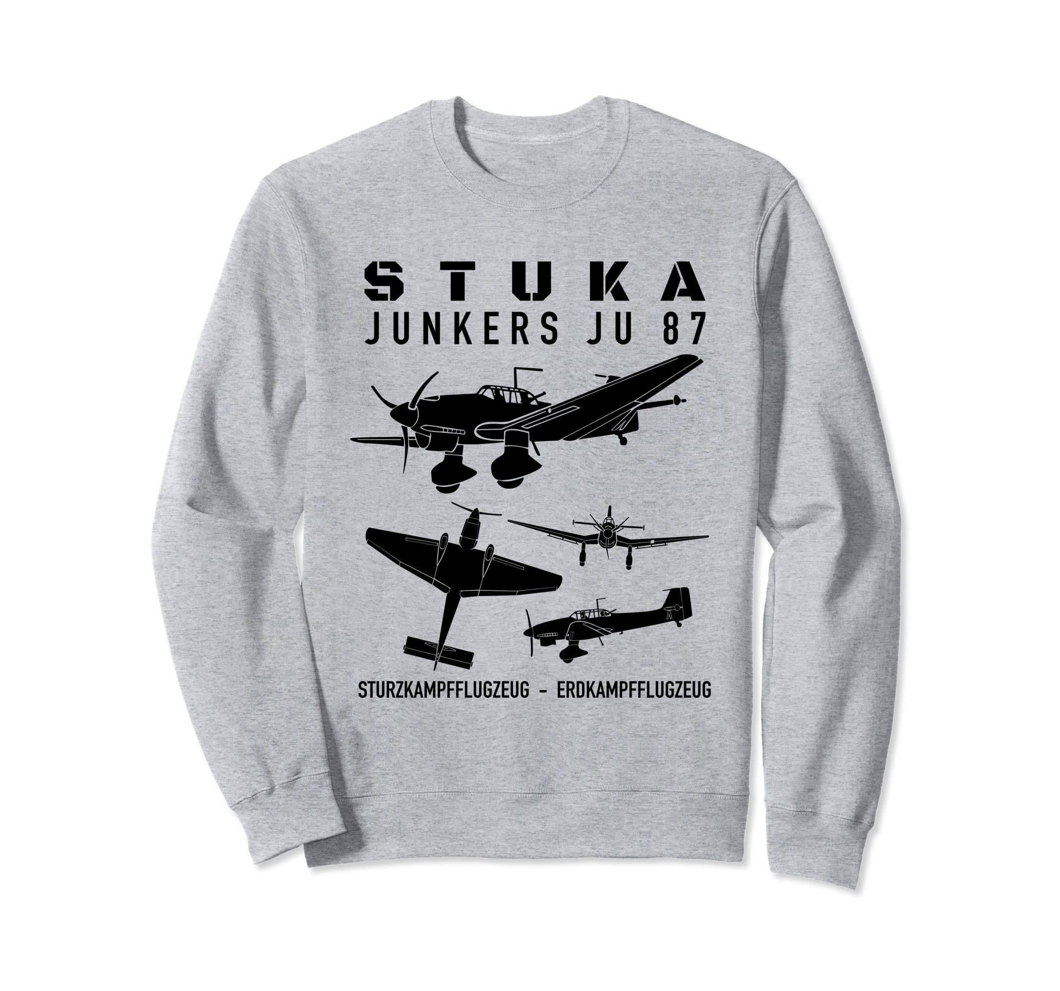 Junkers Ju 87 German Stuka dive bomber aircraft dark diagram trainer