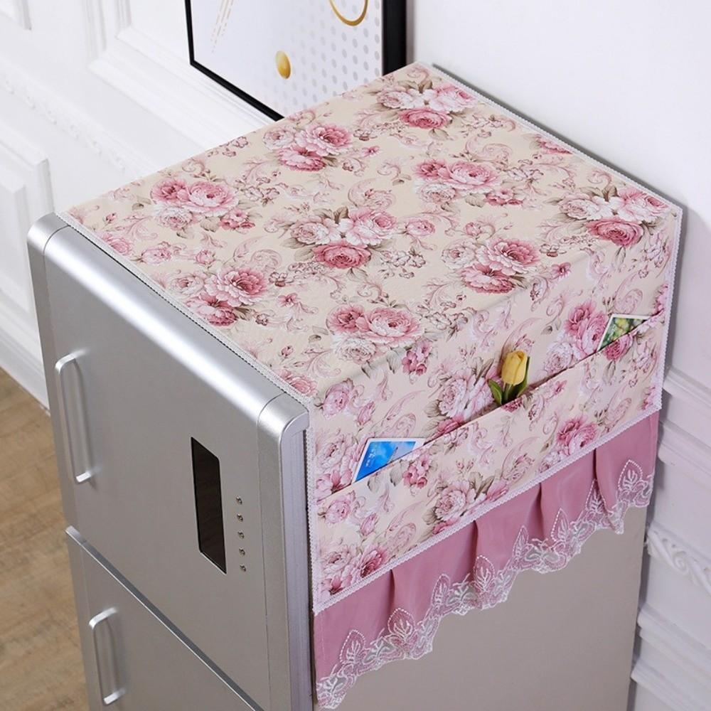 with Storage Pocket Refrigerator Dust Cover 70x170cm Protective Cover Multi-purpose Cover