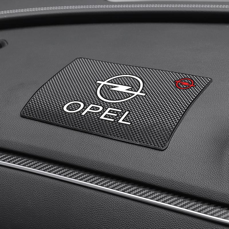 1 Stück Autoemblem Anti-Rutsch-Pad Handyhalterung Rutschmatte Autostyling Für Opel Crossland Crossland-X Mokka Combo Cascada Monza