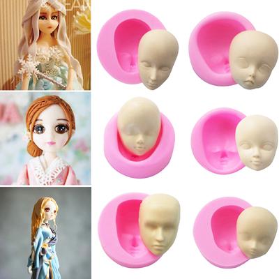 Kuchen DIY Werkzeuge Baby Mode Silikon Dekoration Gesicht Visuelle Gebäck Backform 