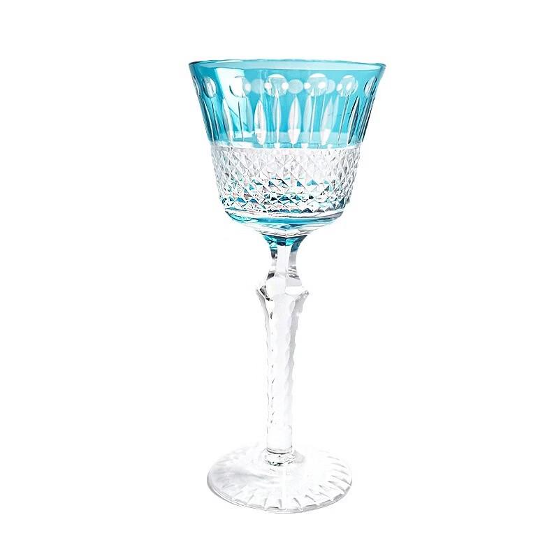 Edo Kiriko Handmade Crystal Wine Glass