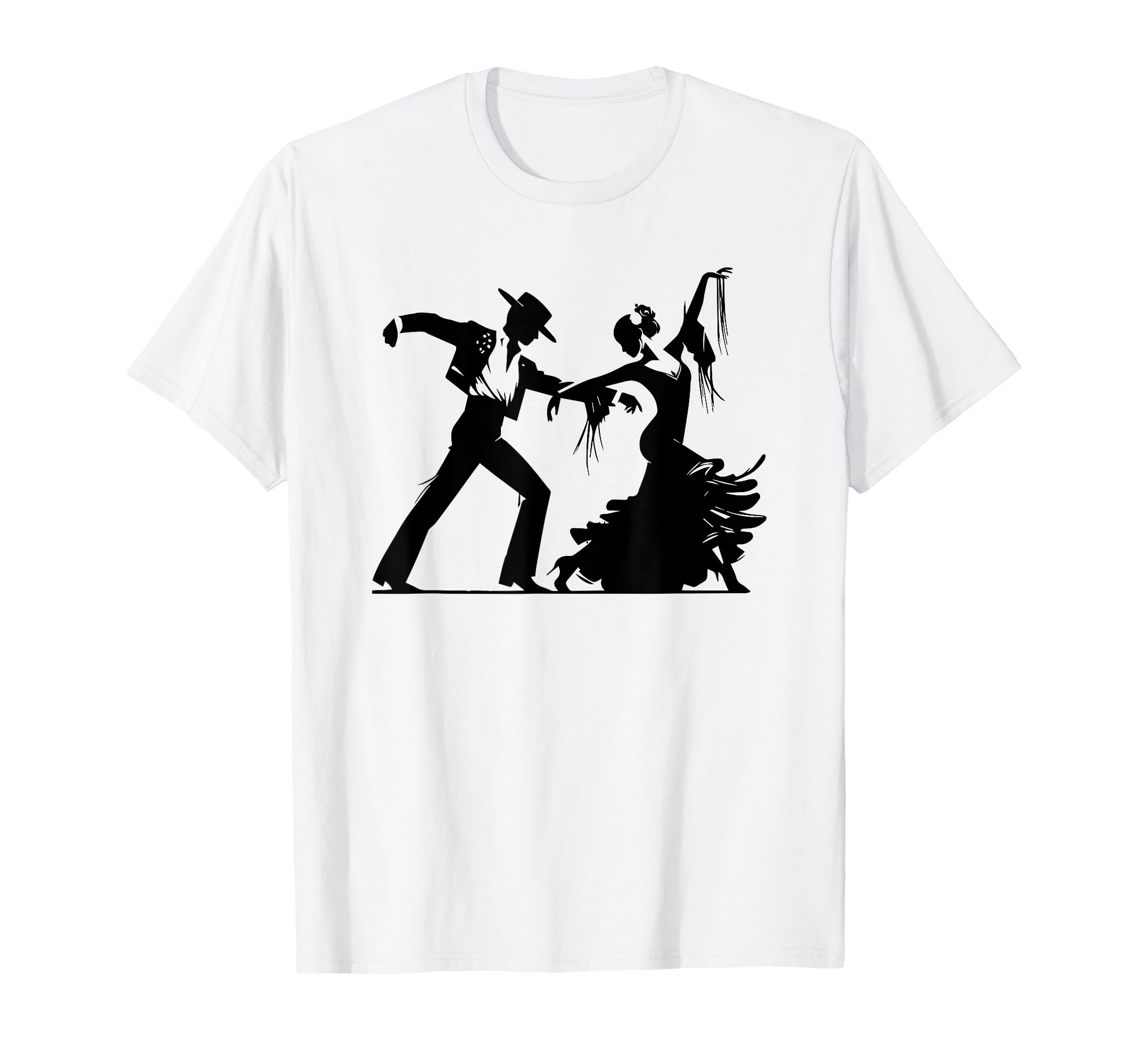 

Футболка с испанским фламенко