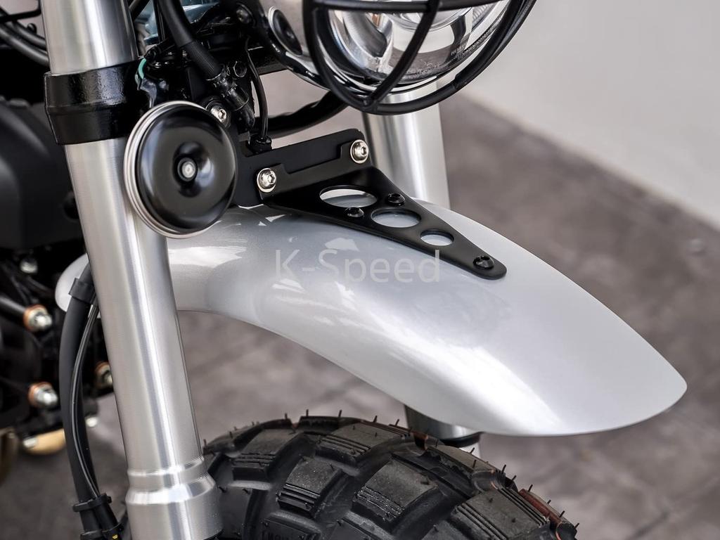 K-SPEED-DX021 Silver Front Fender for Honda DAX125