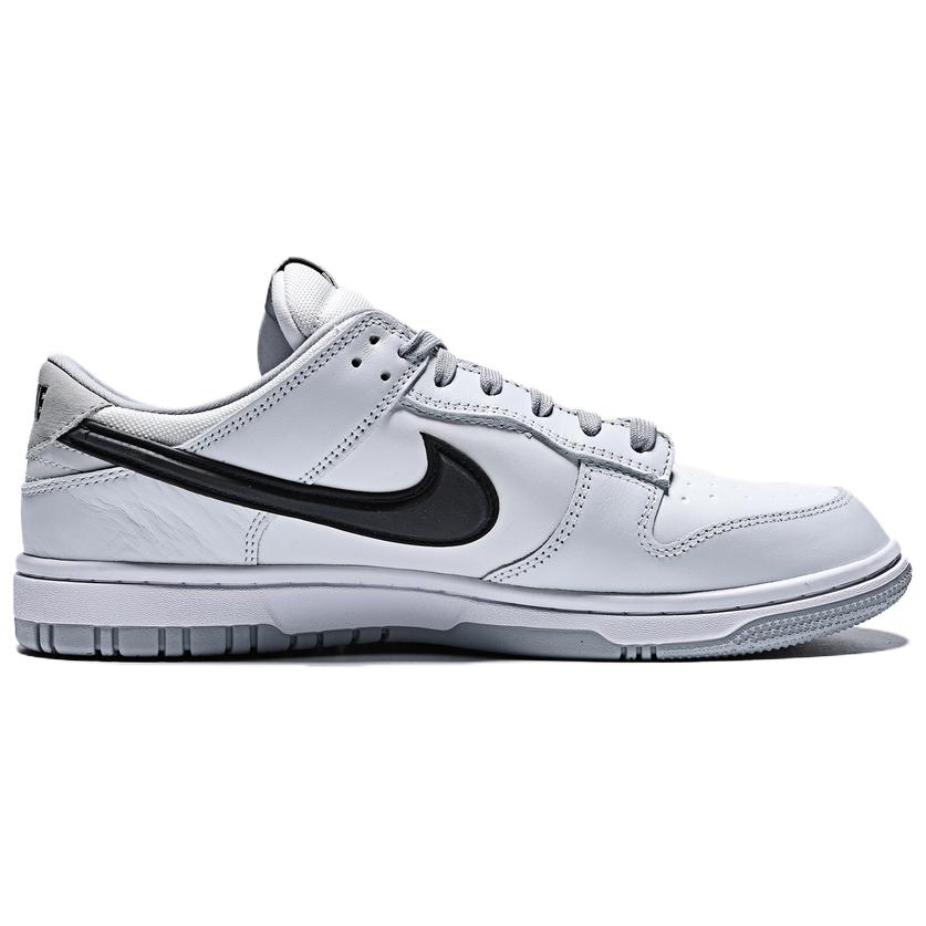 Nike Dunk Low Summit White Black Men Sneakers Black-Off-White-Light-Smoke-Grey HQ2053-100