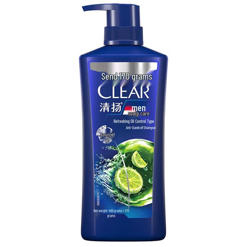 

Clear Men Anti-Dandruff Refreshing Oil Control Shampoo