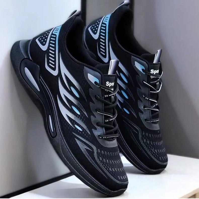 

Кроссовки 2025 года, новая дышащая сетчатая мягкая подошва, удобная повседневная обувь, модные и легкие мужские кроссовки 35