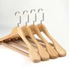 Coat Hanger No Deformation For Suit Wide Shoulder Solid Wood Anti Slip Anti Deformation High-End Household Clothes Shelf Wooden