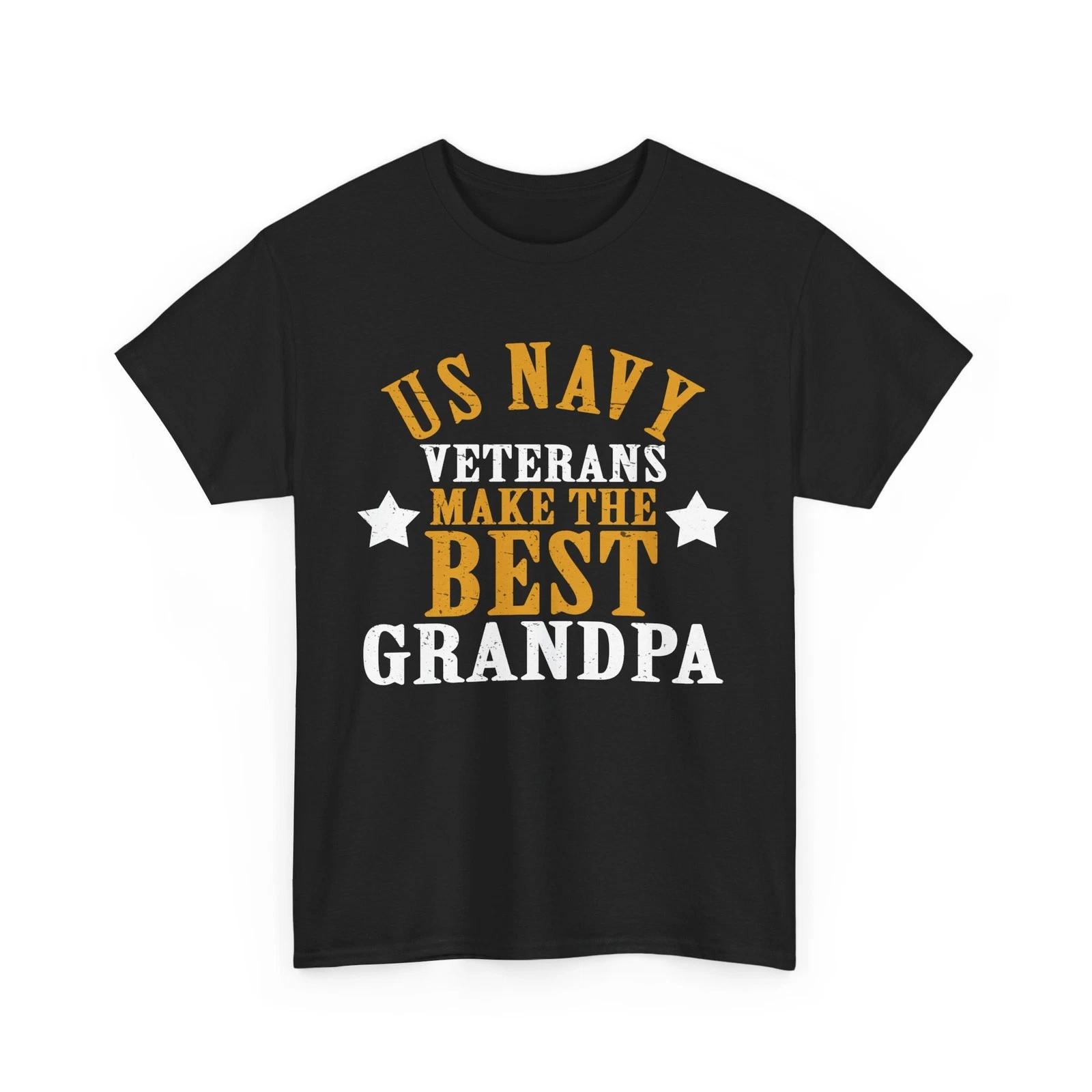 Grandpa Veteran Shirt, Veteran s Day Army Military Men Dad T-shirt 2XL