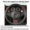 Hand Sewing Car Steering Wheel Cover For BMW E60 E63 E64 Cabrio M6 2005-2010