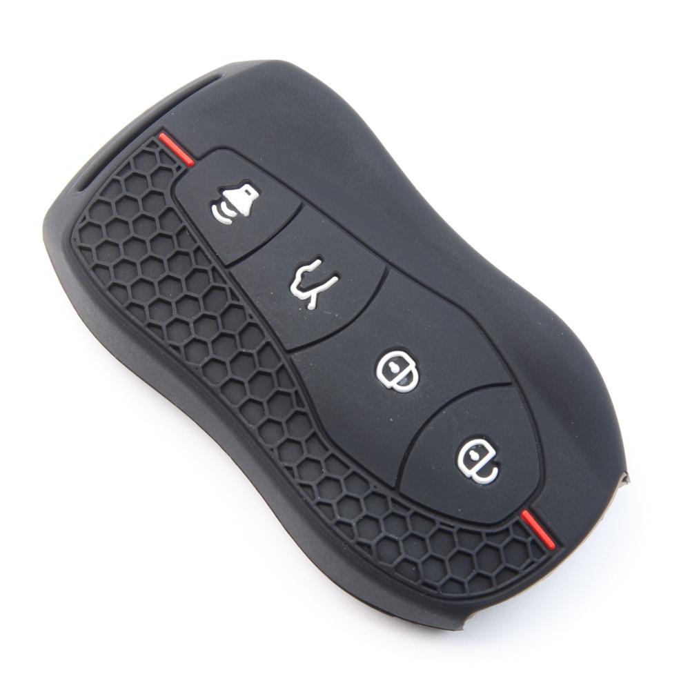 Silicone Car Key Case Cover Shell For Geely Azkarra Tugella Fy11 Atlas Pro New Emgrand Gs X6 Suv Ec7 Protected Fob Bag