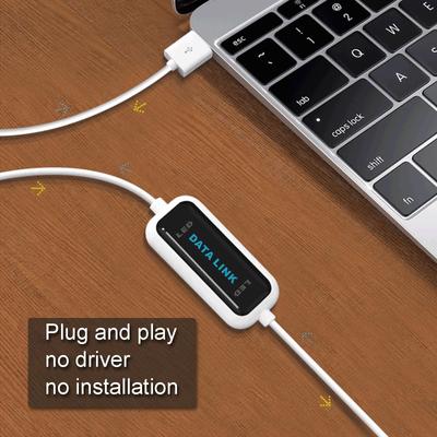 High Speed USB Pc To Pc Online Share Sync Link Net Direct Data File Transfer