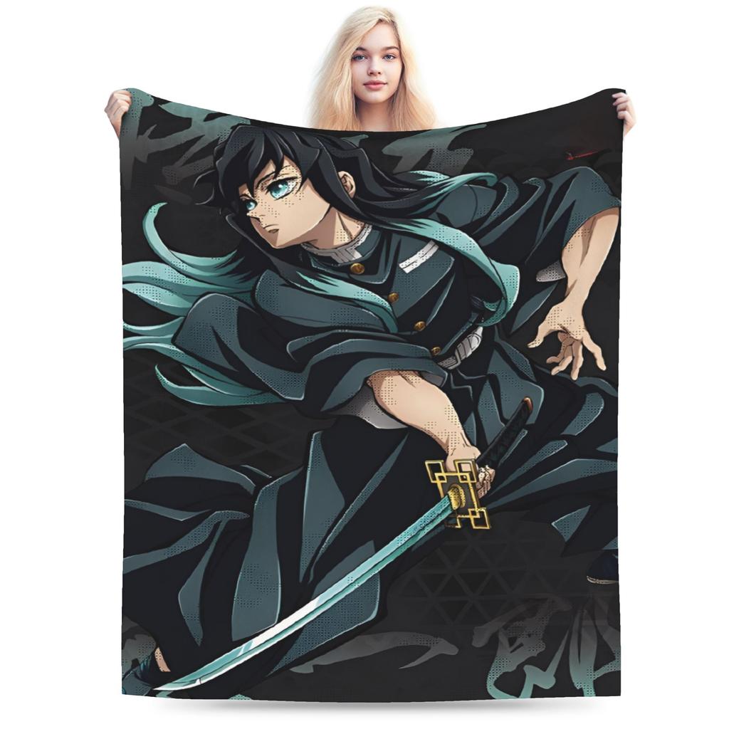 Tokitou Muichiro Decken Qualität Weich Warm Überwurfdecke Frühling Dekorativer Sofa Bett Flauschige Bettdecke