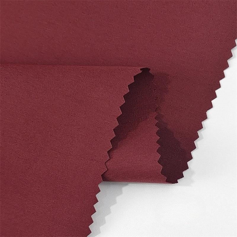Solid-color Polyester Matte Plain Weave Fabric DIY Windbreaker Jacket Style Overcomes Cotton-padded Dress Shirt Jacket Fabric