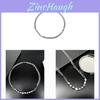 Modern Chinese Style Geometric Glass Bead Necklace For Women And Men