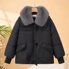 Women's Thick Padded Stand-up Collar Winter Jacket