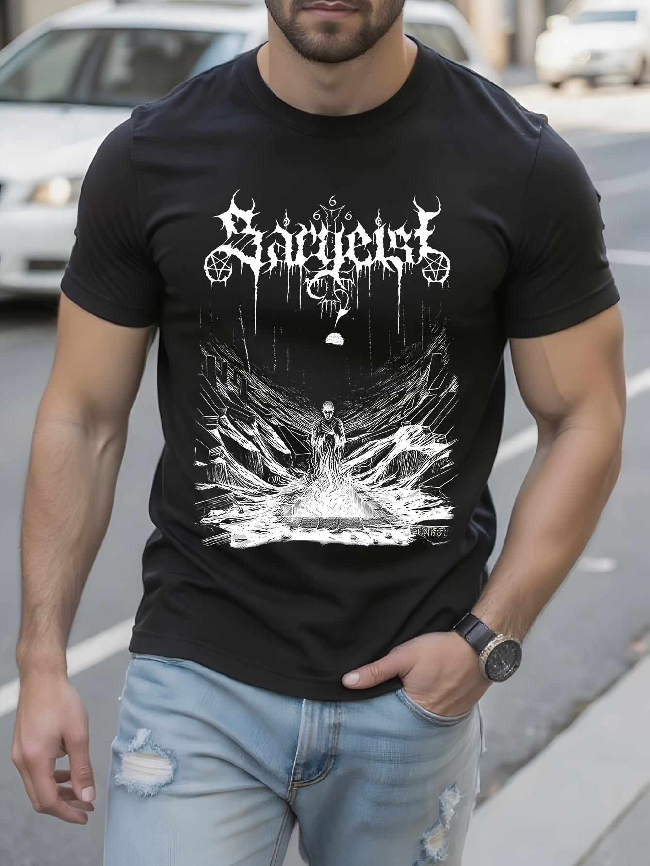 Heavy Metal Band Graphic Tshirt Graphic Tee - Sargeist Go... XXL