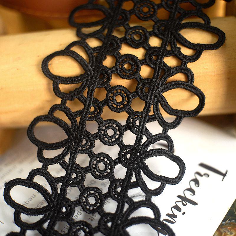 Water-Soluble Lace Trim Edge for DIY Clothing Accessories
