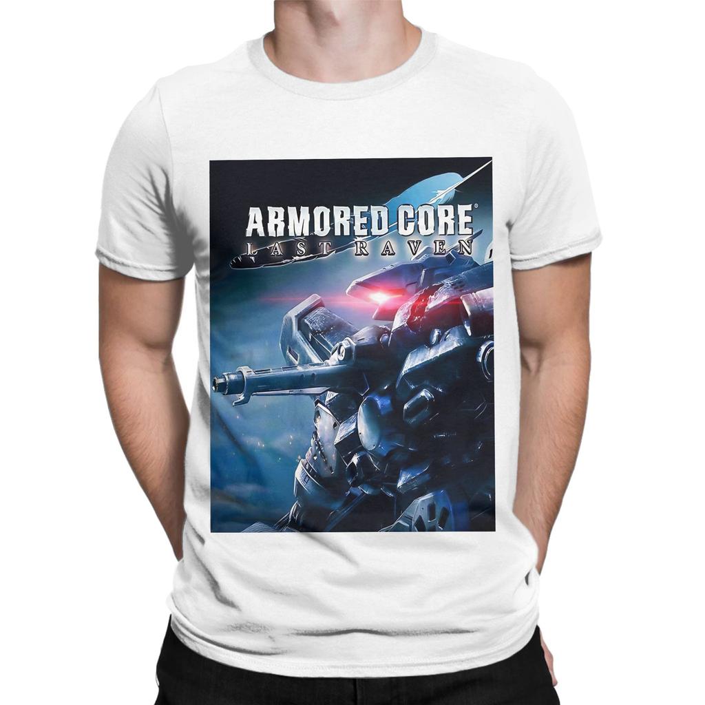 Armored Core 3 Last Raven Cover Funny 100 Cotton TShirt Armored Core Tops Tees For Unisex