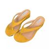 Beach Slippers Platform Flip-flops Heightening New Beautiful Small Summer Beach Sandals