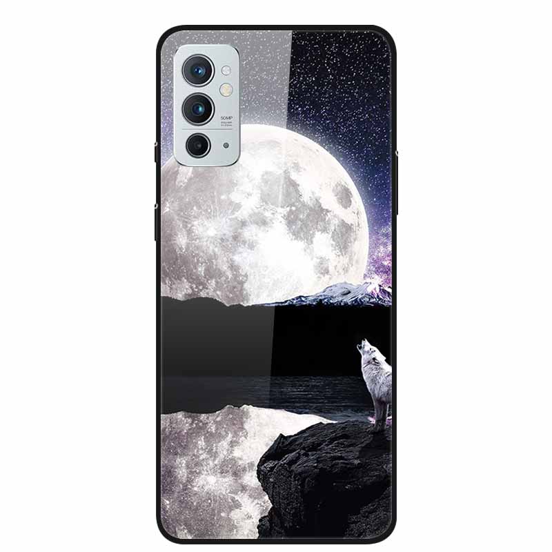 Tempered Glass Cover For Oneplus 9RT Case 1+ 9RT Hard Back Cover for Oneplus 9RT 5G Case Coque Bumper Funda OnePlus 9 1+9RT