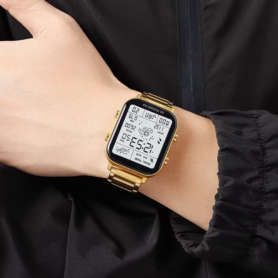 Fashion Versatile Business Waterproof Premium Electronic Watch High Value Outdoor Timing Student Party Watch