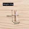 80pcs 10*18mm Small Cross Charms Pendants DIY Jewelry Findings Making Religion Charms for Earrings Necklaces Handmade Craft