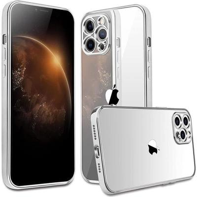 Silver Silicone Case For iPhone 13 Mini E.F.Connection