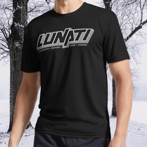 

Lunati Cams Cranks Pistons And Rods Active Logo TEE T-Shirt Funny Size S to 5XL S