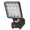 Cordless LED Work Light Dual USB Ports 48W 4800LM Emergency Portable Flood Lamp for WA3551 5Pin 18V Lithium Ion Battery