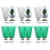 2 Pack Frost Plant Covers with Zipper Drawstring Large Plant Frost Protection Covers for Outdoor Plants Fruit Tree Potted Bag