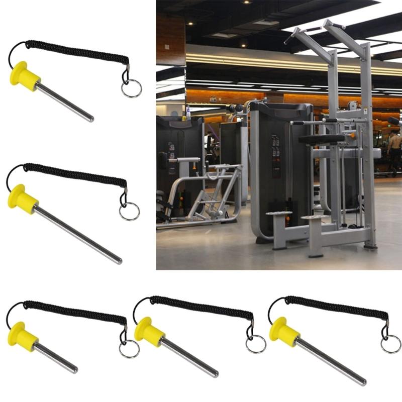 Perno per Pila di Pesi, Attrezzatura per Allenamento della Forza, Perno Magnetico per Pila di Pesi Parte di Allenamento con Cavo di Trazione per Esercizio