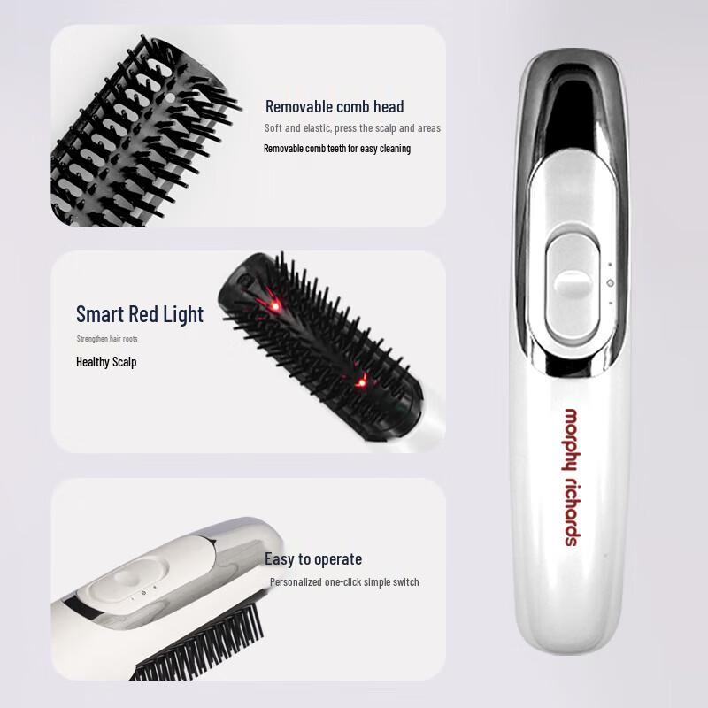 Morphyrichards Electric Massage Comb CN plug (adapter included)