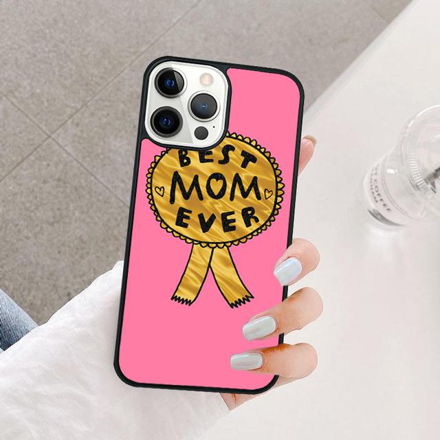 Best Mom Never Coque Shell For iPhone 17 Air 15 16 14 13 12 Pro Max 11 Pro Max Plus Phone Case Cover